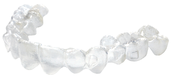 Mascherine trasparenti per allineamento dentale